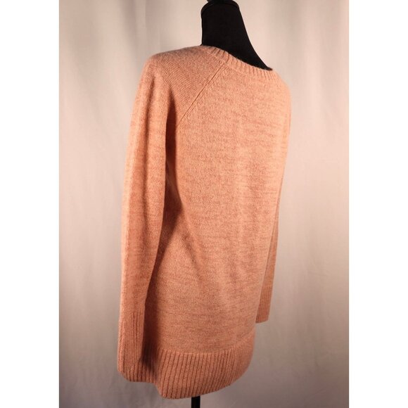 Lauren Conrad Women's Narwhal Sweater Pink Sequin Embellished Knit Size Small - Picture 2 of 16